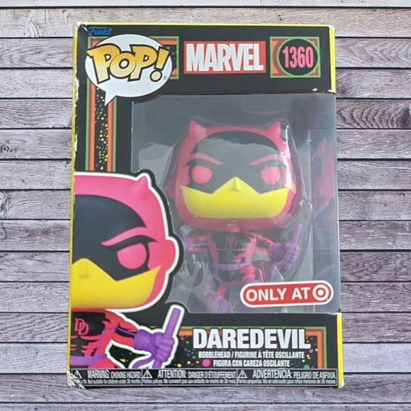 Funko Marvel Daredevil Pop Figure - Red, Black, Yellow - Picture 1 of 1